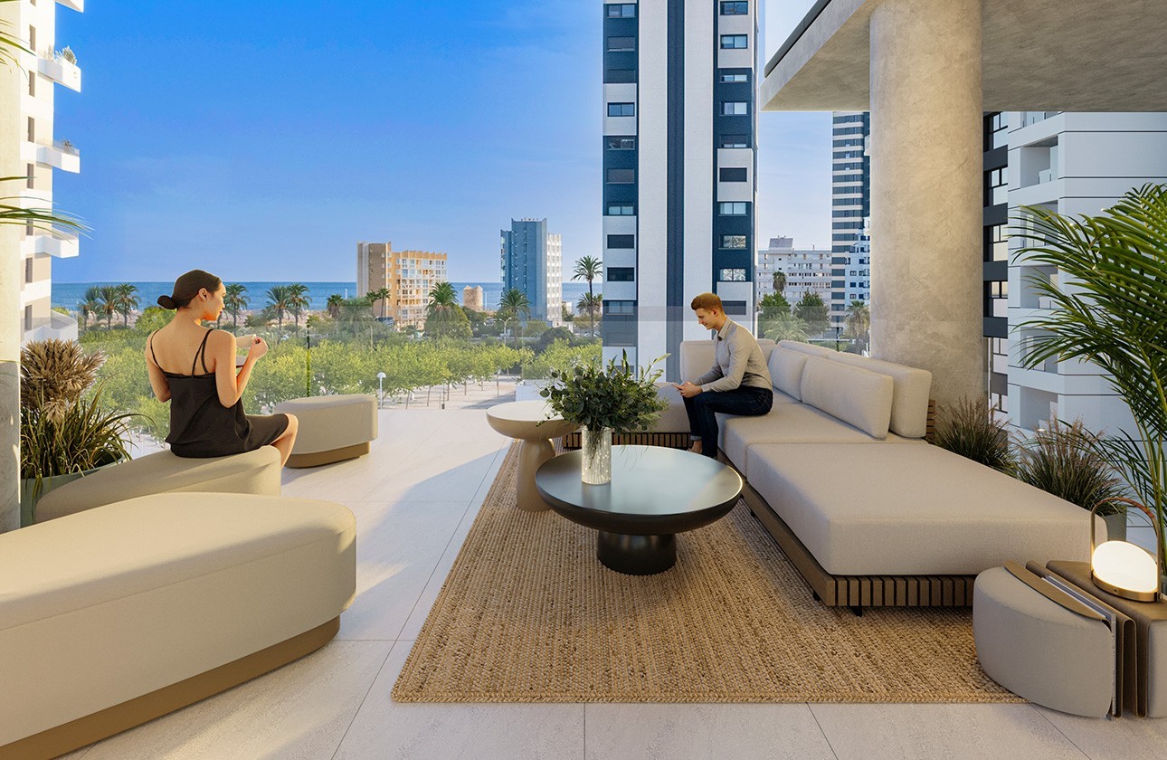 New Build - Apartment - Calpe - Marisol Park
