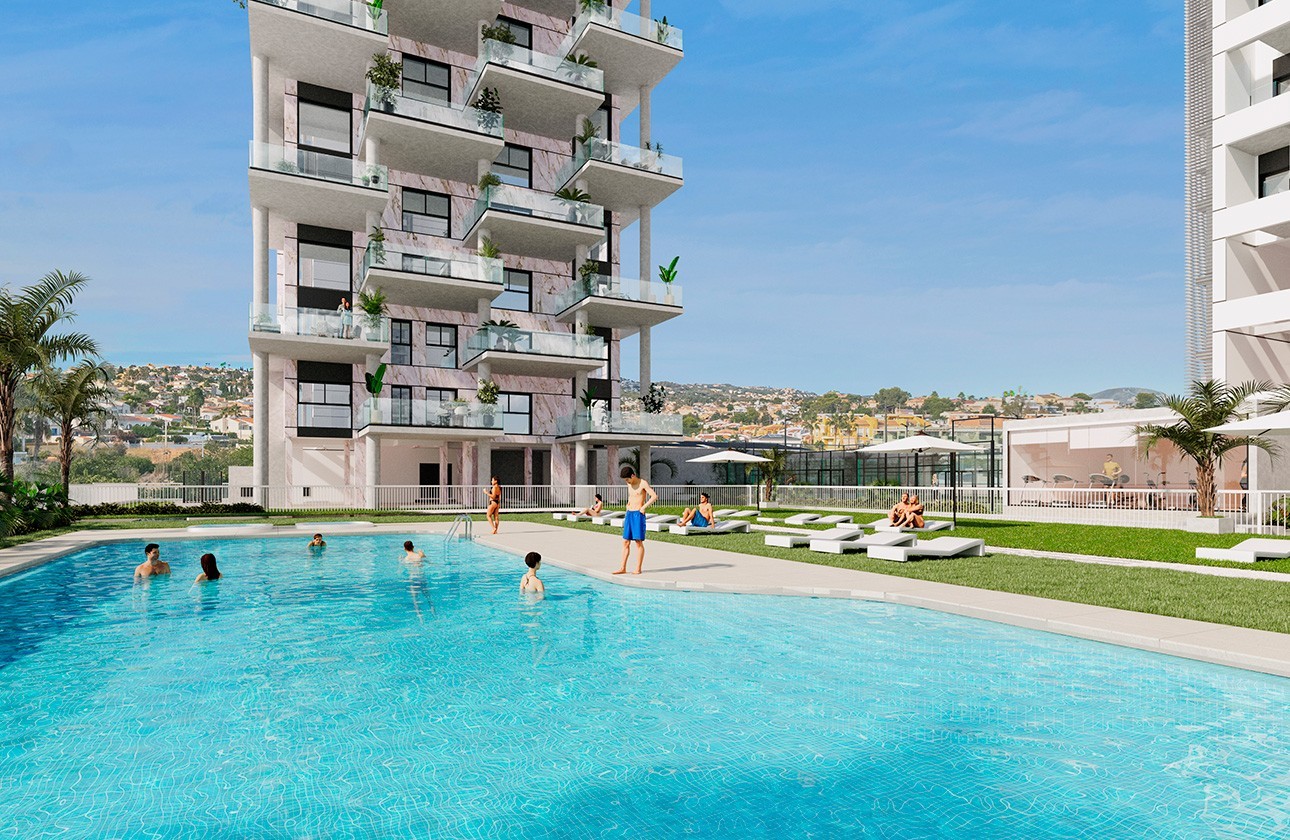 New Build - Apartment - Calpe - Marisol Park