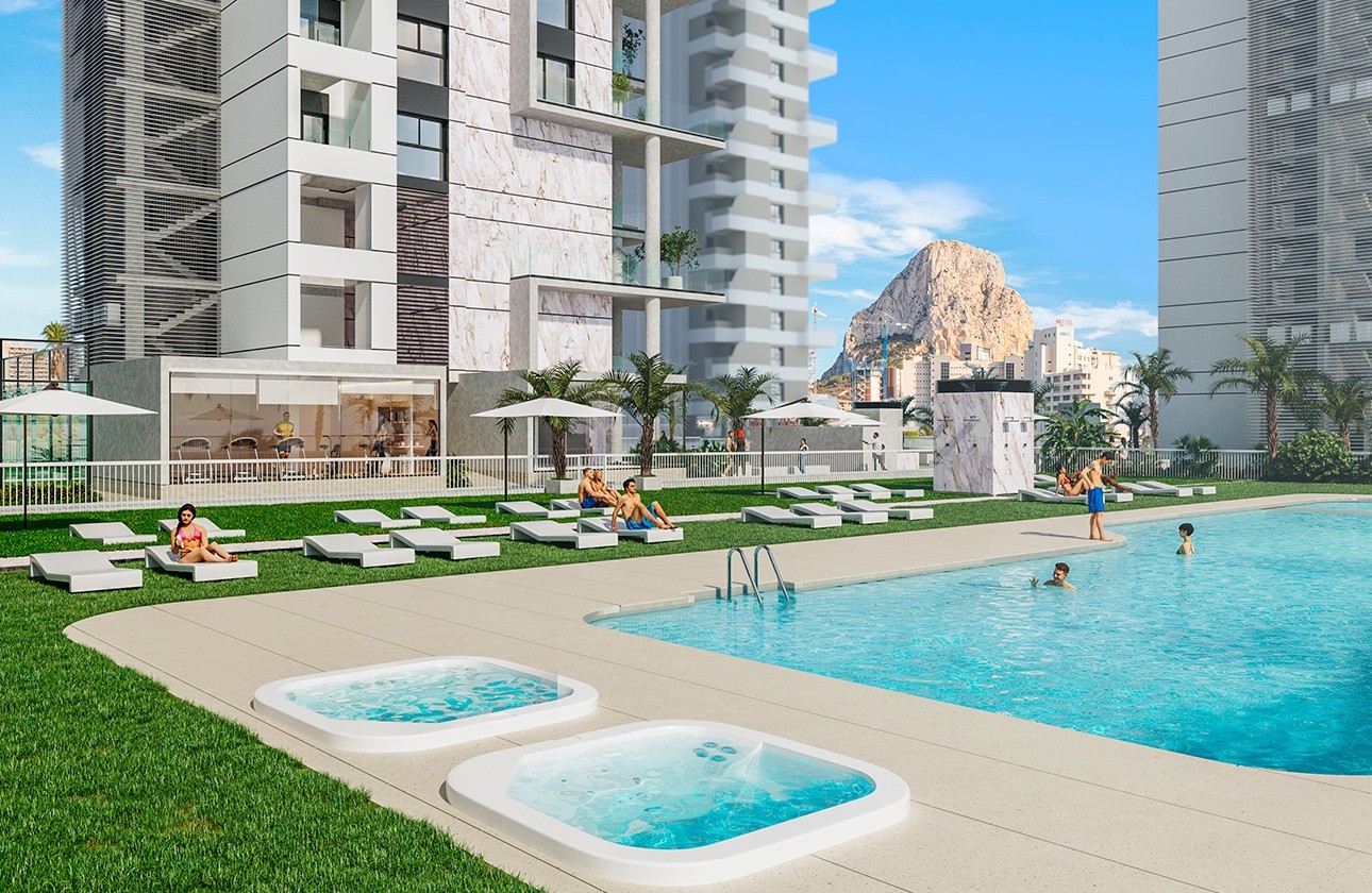 New Build - Apartment - Calpe - Marisol Park