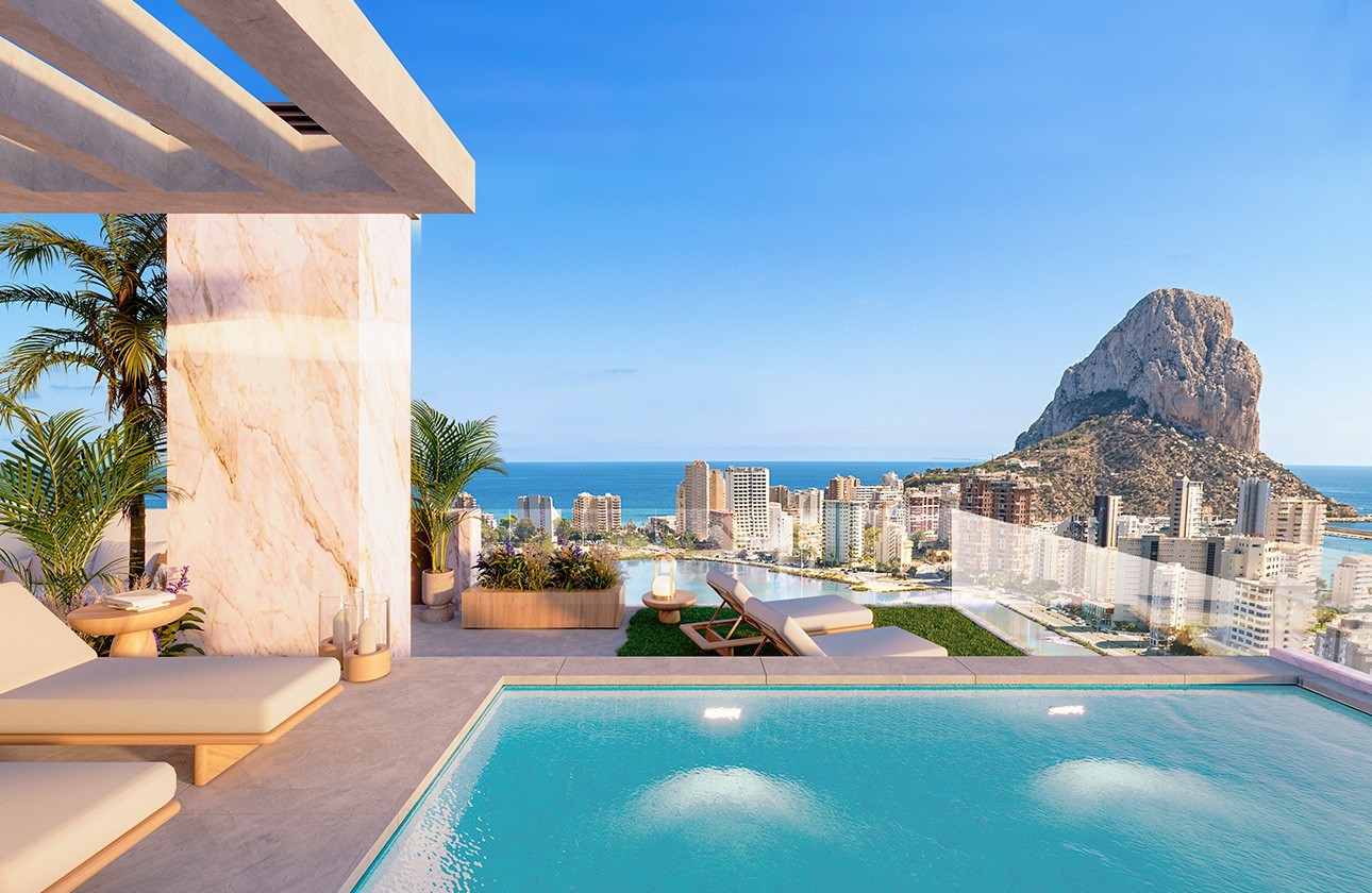 New Build - Apartment - Calpe - Marisol Park