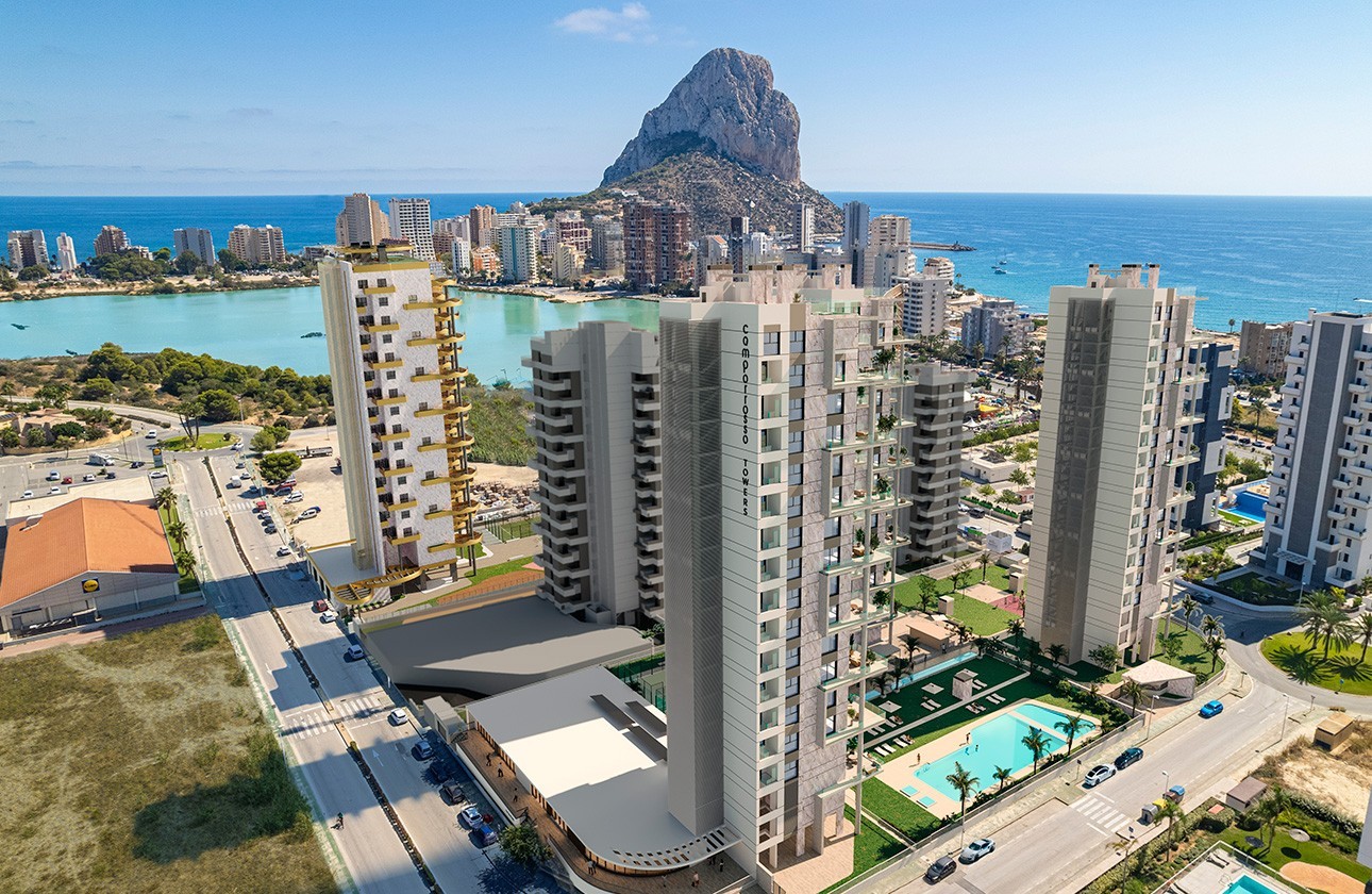 New Build - Apartment - Calpe - Marisol Park