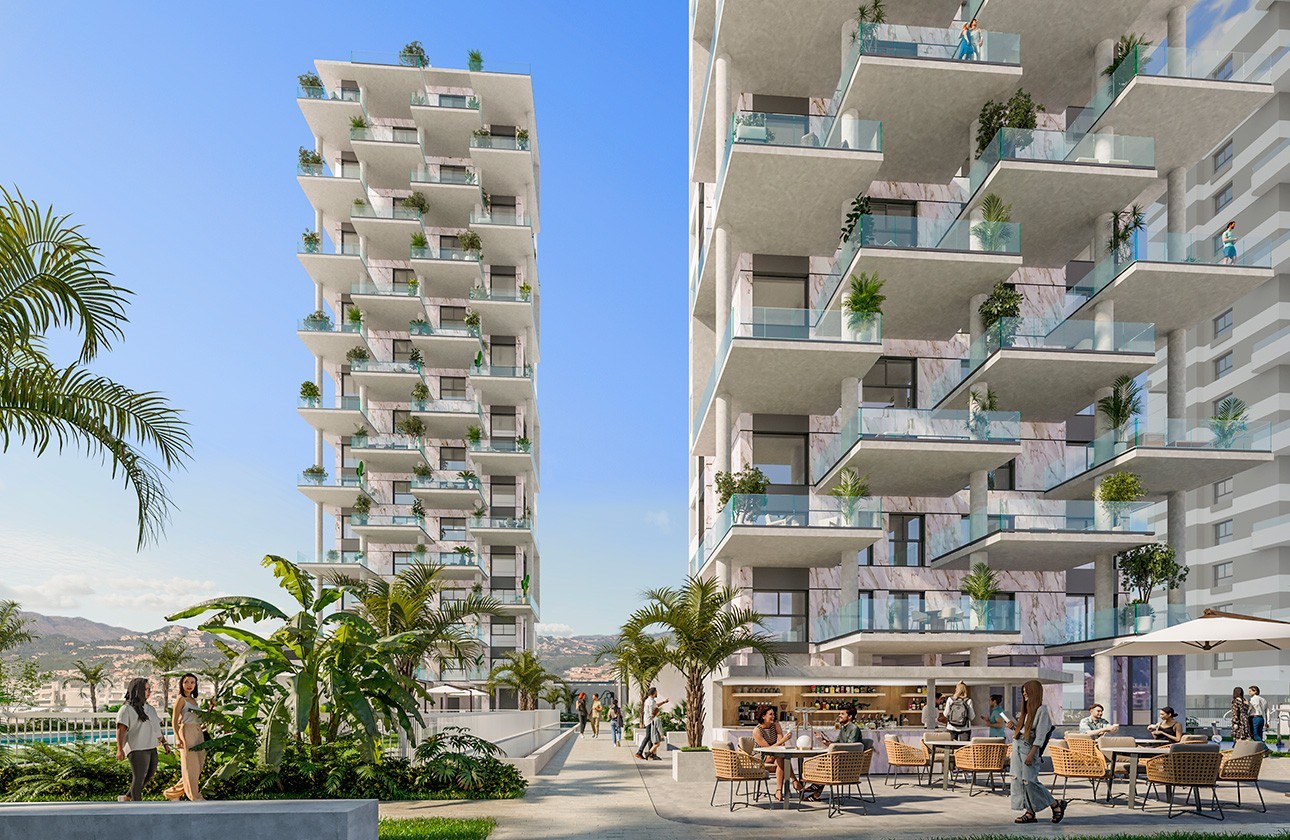 New Build - Apartment - Calpe - Marisol Park