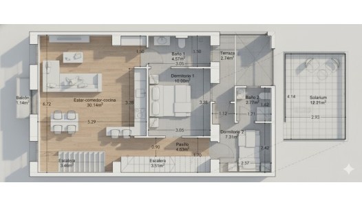 Resale - Apartment - Alicante - San Antón