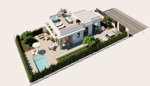 Nueva construcción  - Chalet independiente  - Hacienda del Álamo Golf Resort - Primera Linea De Golf