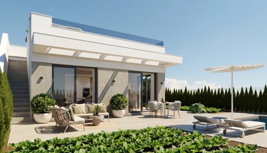 Nueva construcción  - Chalet independiente  - Hacienda del Álamo Golf Resort - Primera Linea De Golf