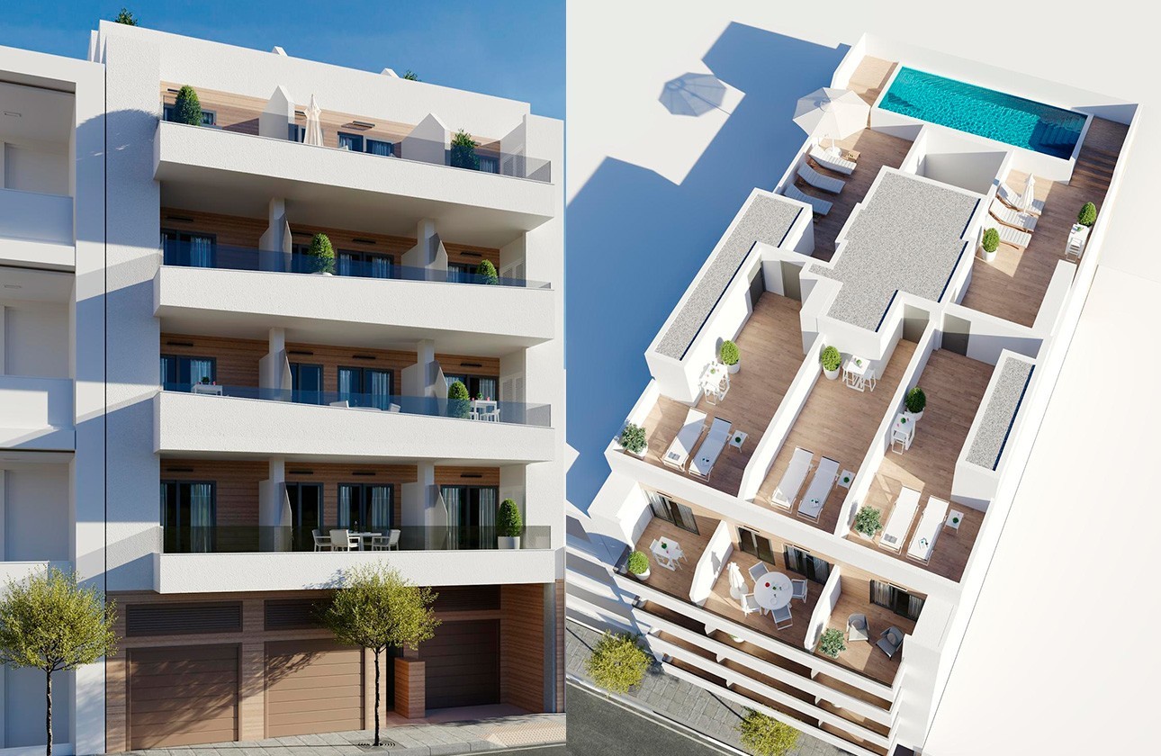 New Build - Apartment - Torrevieja - Playa del Cura
