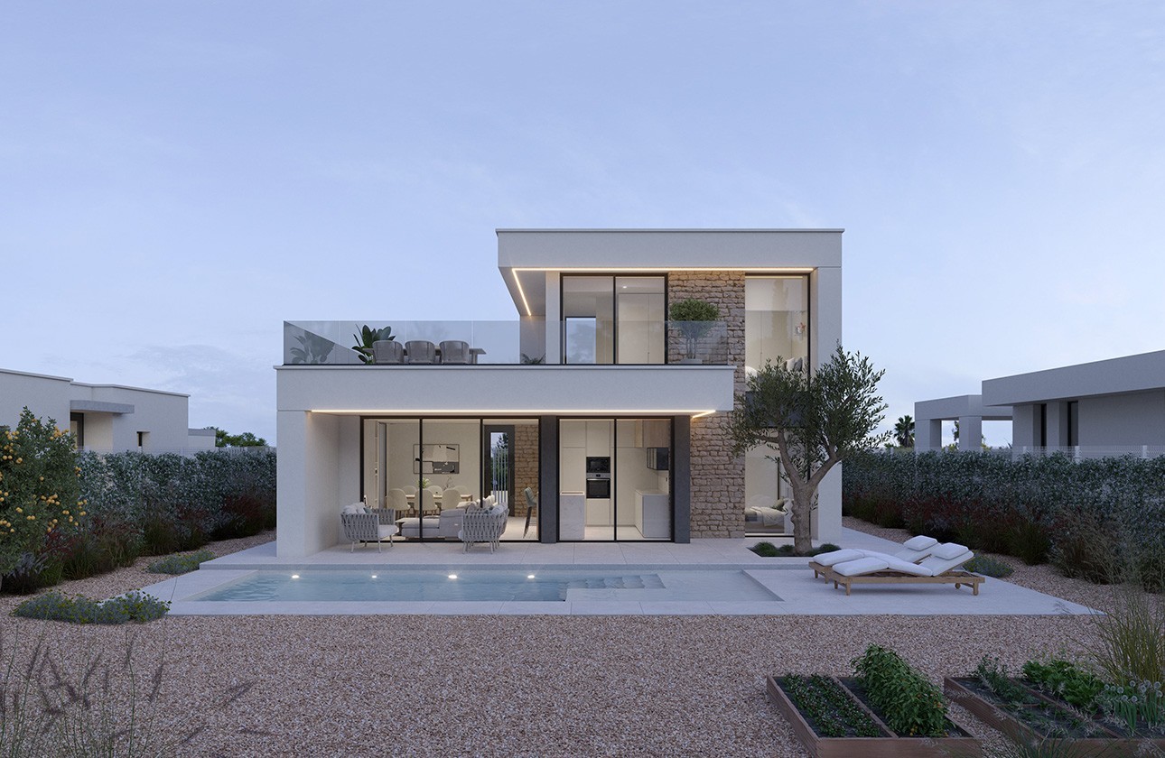 New Build - Villa - Hacienda del Álamo Golf Resort - Frontline Golf