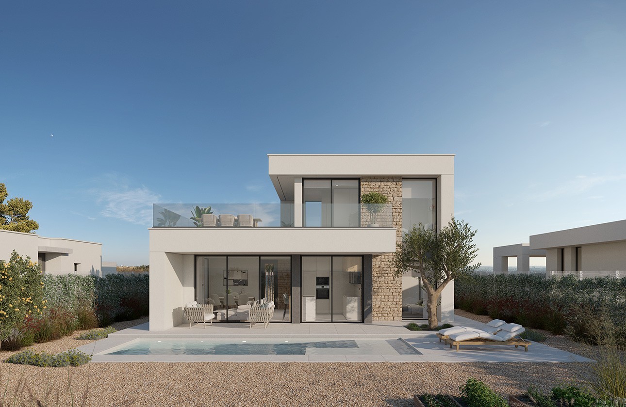 New Build - Villa - Hacienda del Álamo Golf Resort - Frontline Golf