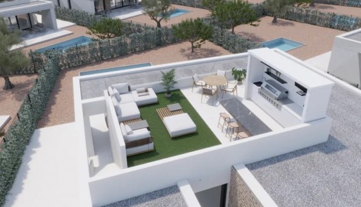 New Build - Villa - Hacienda del Álamo Golf Resort - Frontline Golf