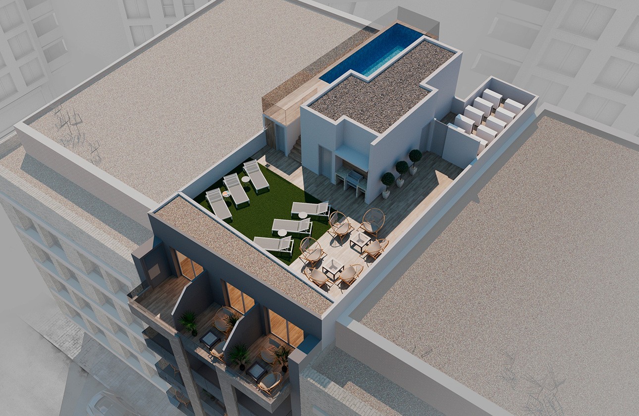 New Build - Apartment - Torrevieja - Playa del Cura