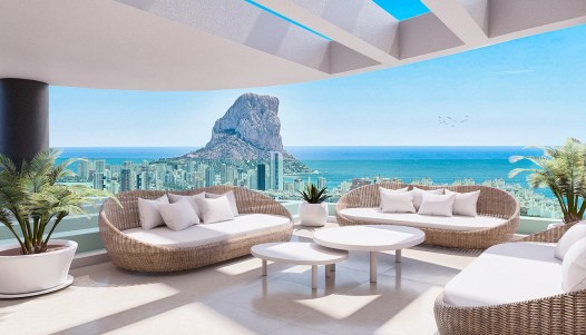 Nybygg - Toppleilighet - Calpe - Playa de la Fossa