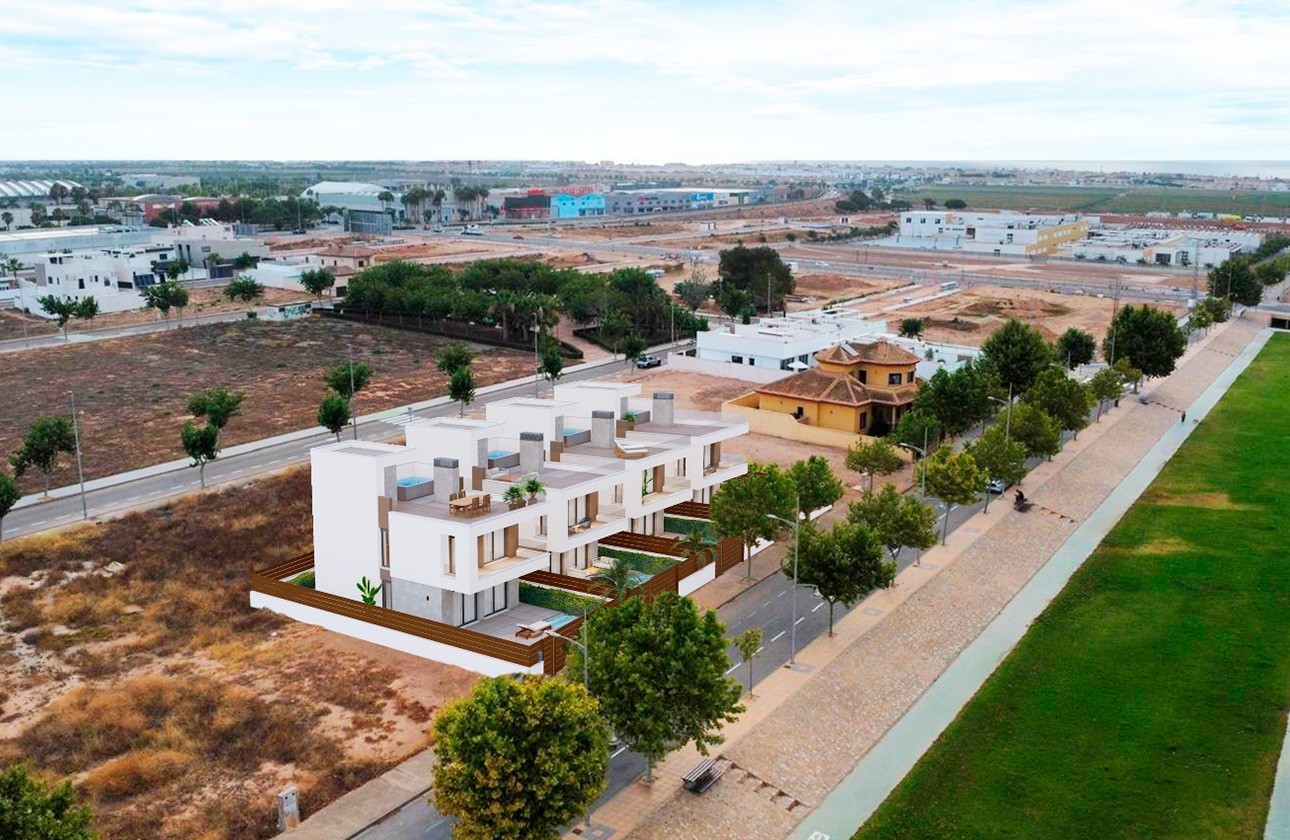 Nueva construcción  - Chalet Pareado - Pilar de la Horadada