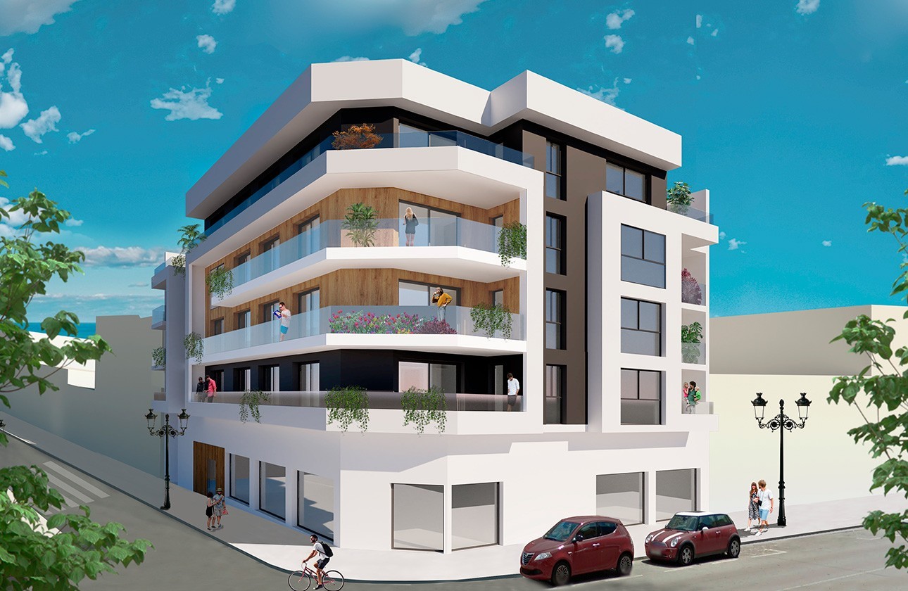 New Build - Leilighet - Guardamar del Segura - Playa centro