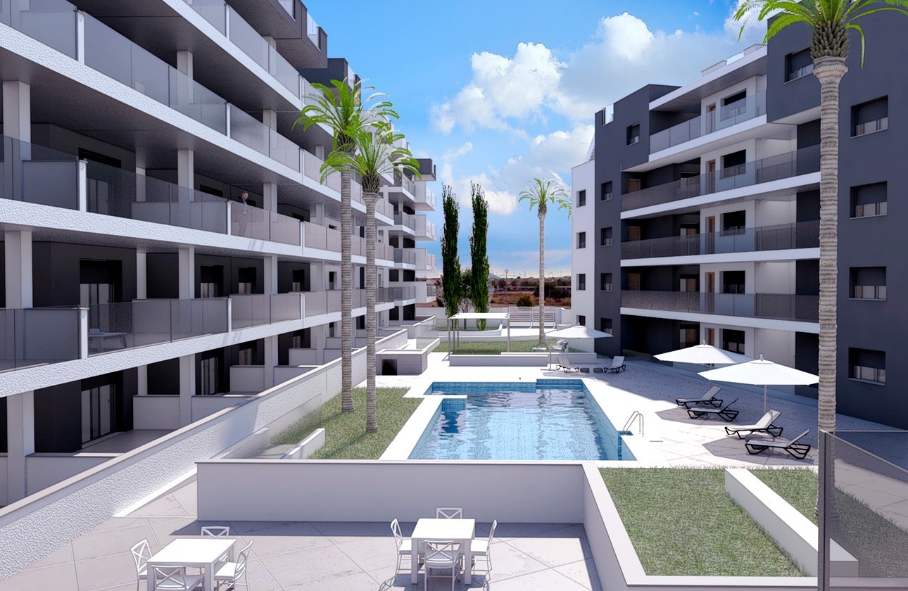 New Build - Lägenhet - San Javier - Roda Golf